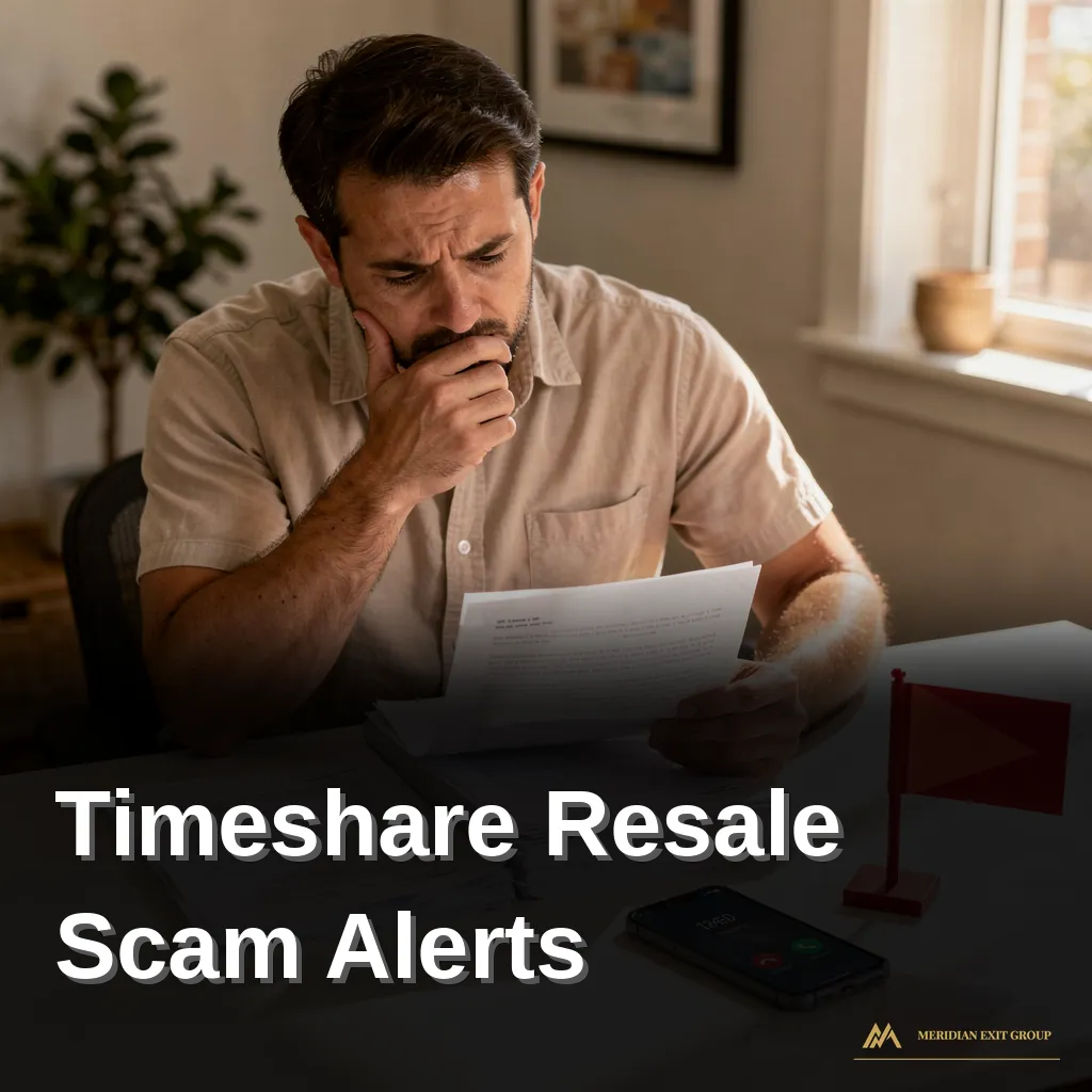Timeshare Resale Scam Alerts: Red Flags