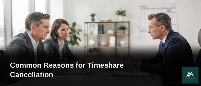 Common Reasons for Timeshare Cancellation